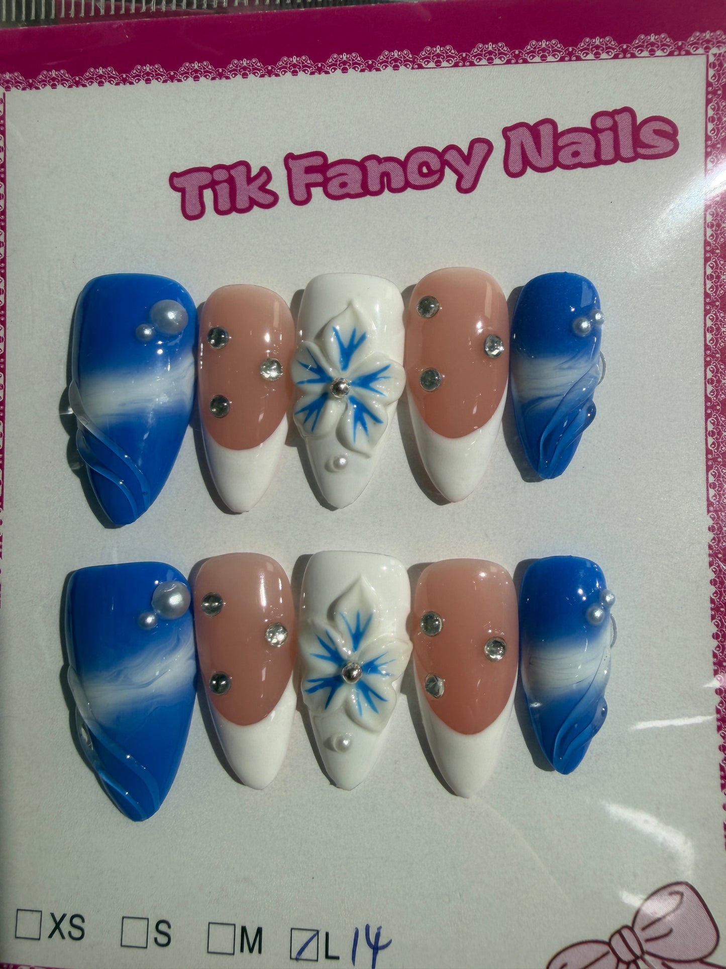3D Flower nails Surprise Box, $40(15 pairs random pick)