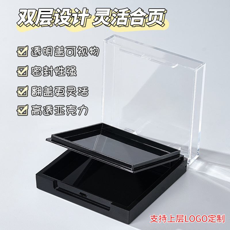 Double storage box for press-on nail