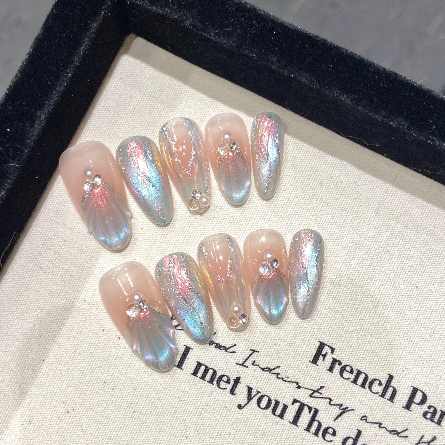 Mermaid dream Handmade press on nail