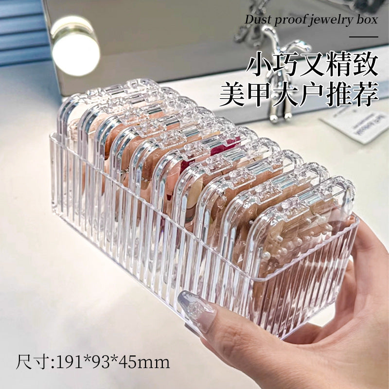 Small and exquisite storage box for press-on nail