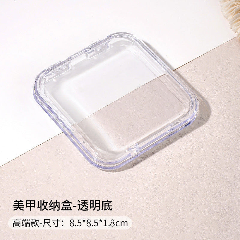 Small and exquisite storage box for press-on nail