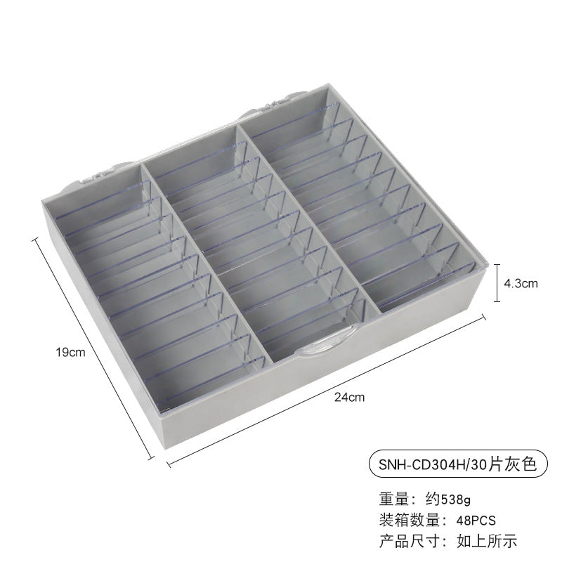 Storage box Beauty eyelash press-on nail plate works display box