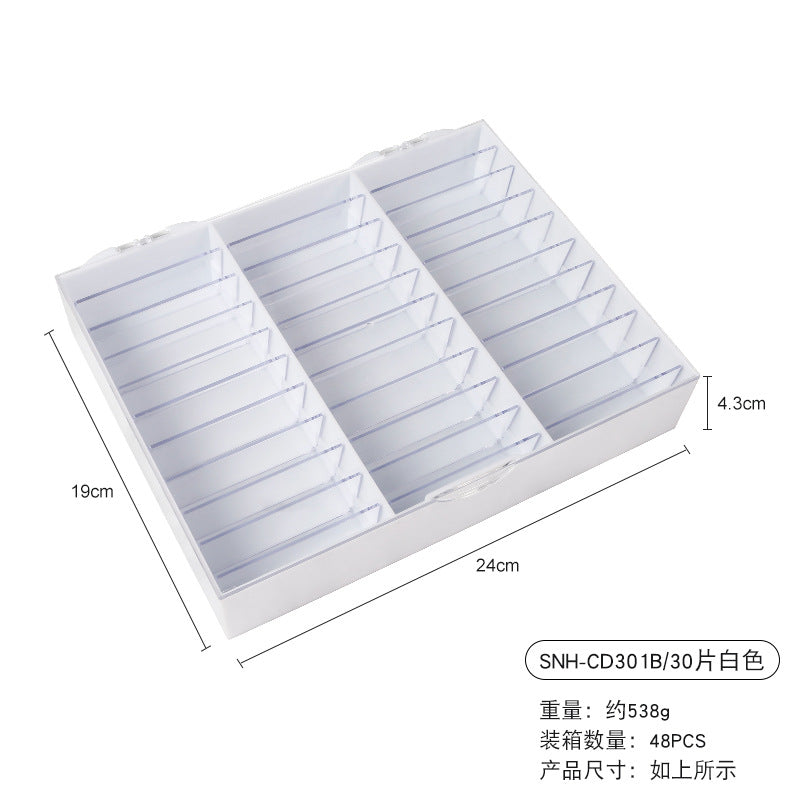 Storage box Beauty eyelash press-on nail plate works display box