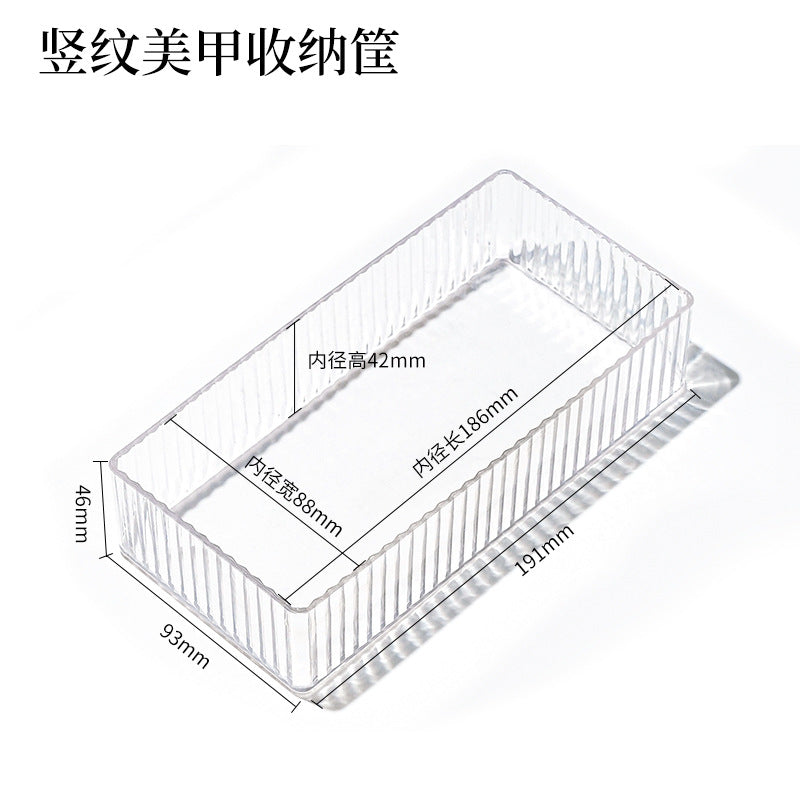 Small and exquisite storage box for press-on nail